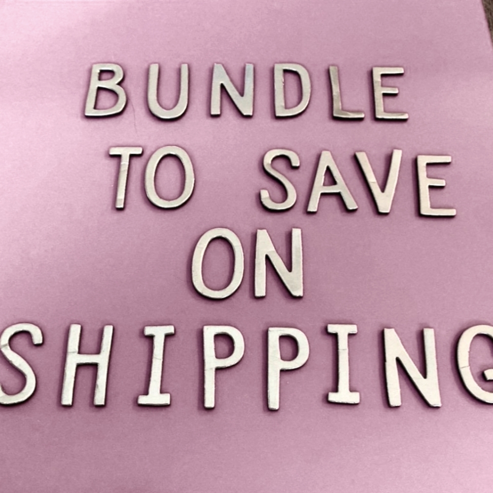Bundle to save on shipping